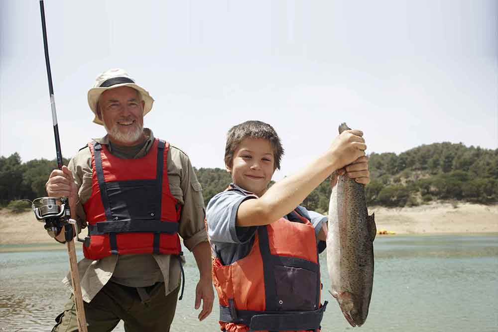 Eel River Fishing Photo